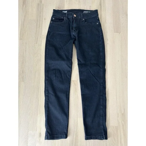 MUGSY Darkest Blues Stretch Blue Jeans Style FLX5NDB Sz 30 Slim - Picture 1 of 6
